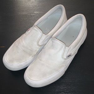 VANS ULTRACUSH SLIPON “True White”